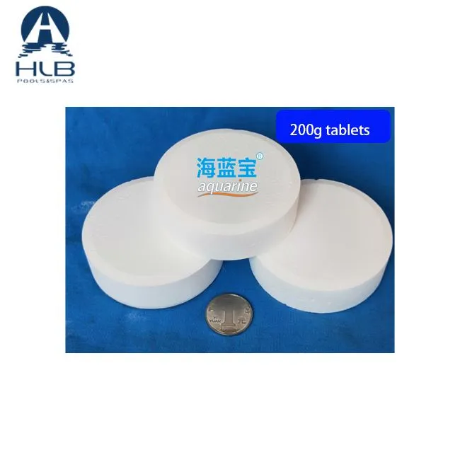 Hreinasta innihaldsefnið klórtöflur