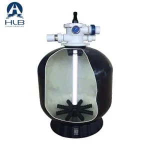 Sandsía með toppfestingu úr trefjaplasti