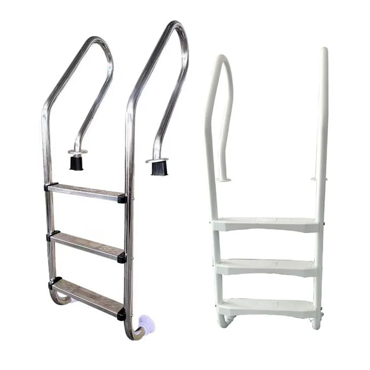 Sundlaugarhandrið fyrir tröppur