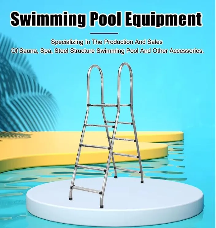 Ofan jörð sundlaugarstiga